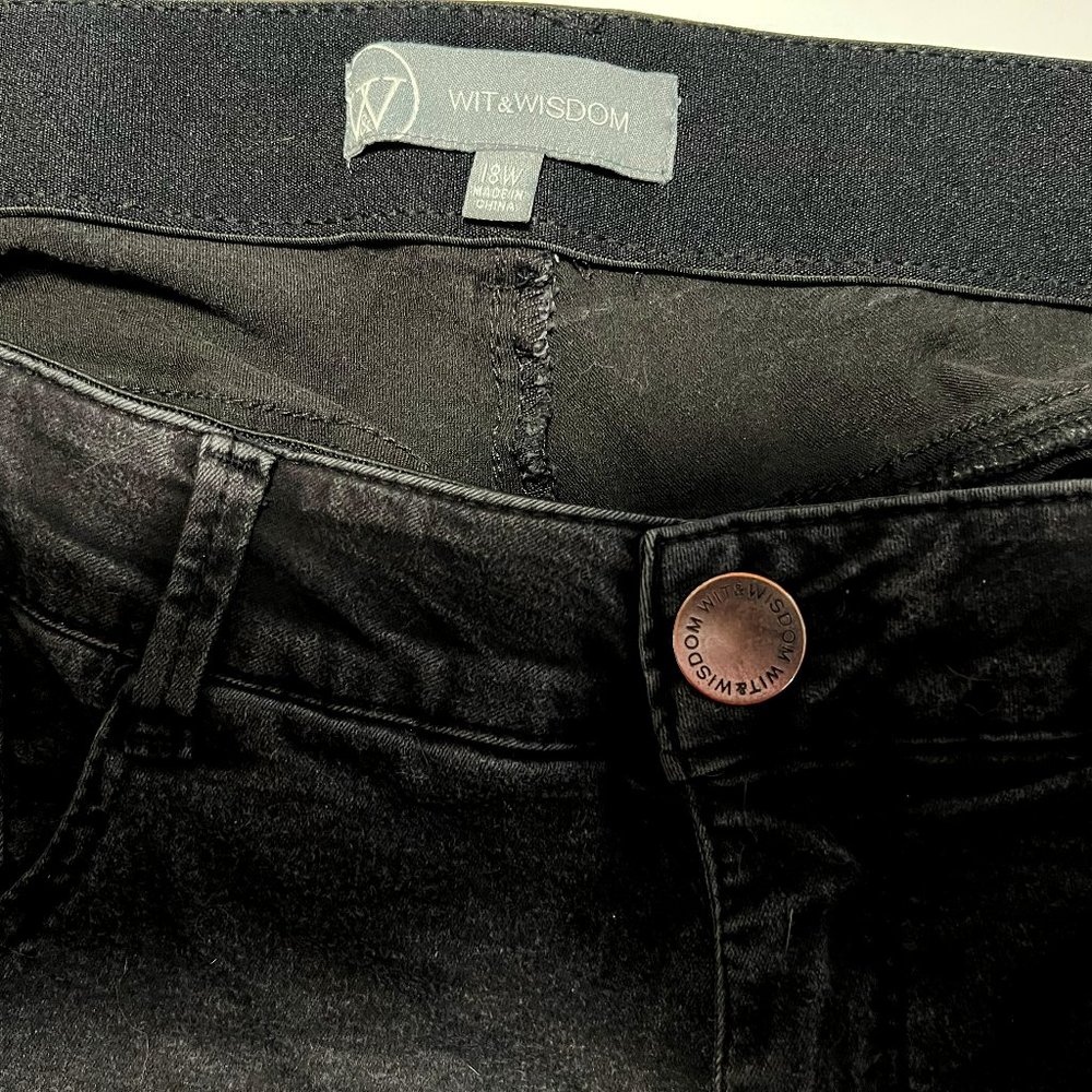 Wit and Wisdom Black Jean